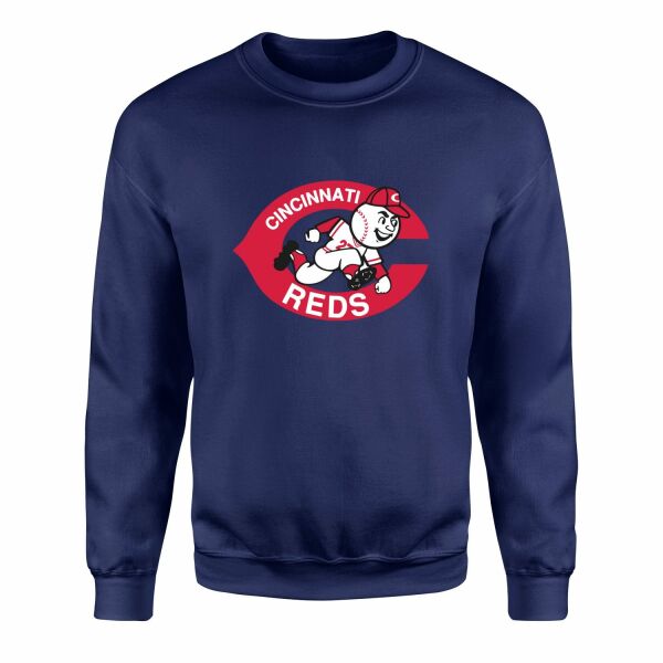 Cincinnati Reds | Mr. Red 80’s Sweatshirt M - İndigo Mavisi