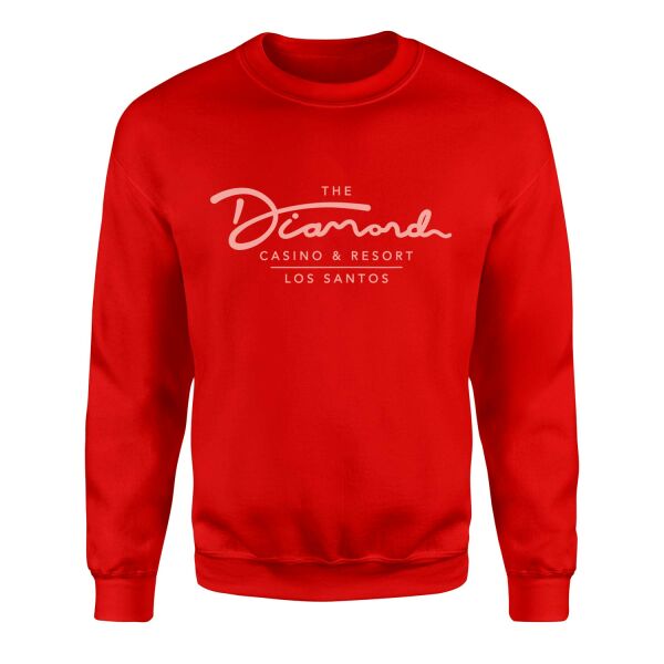 The Diamond Resort Los Santos Sweatshirt XL - Kırmızı