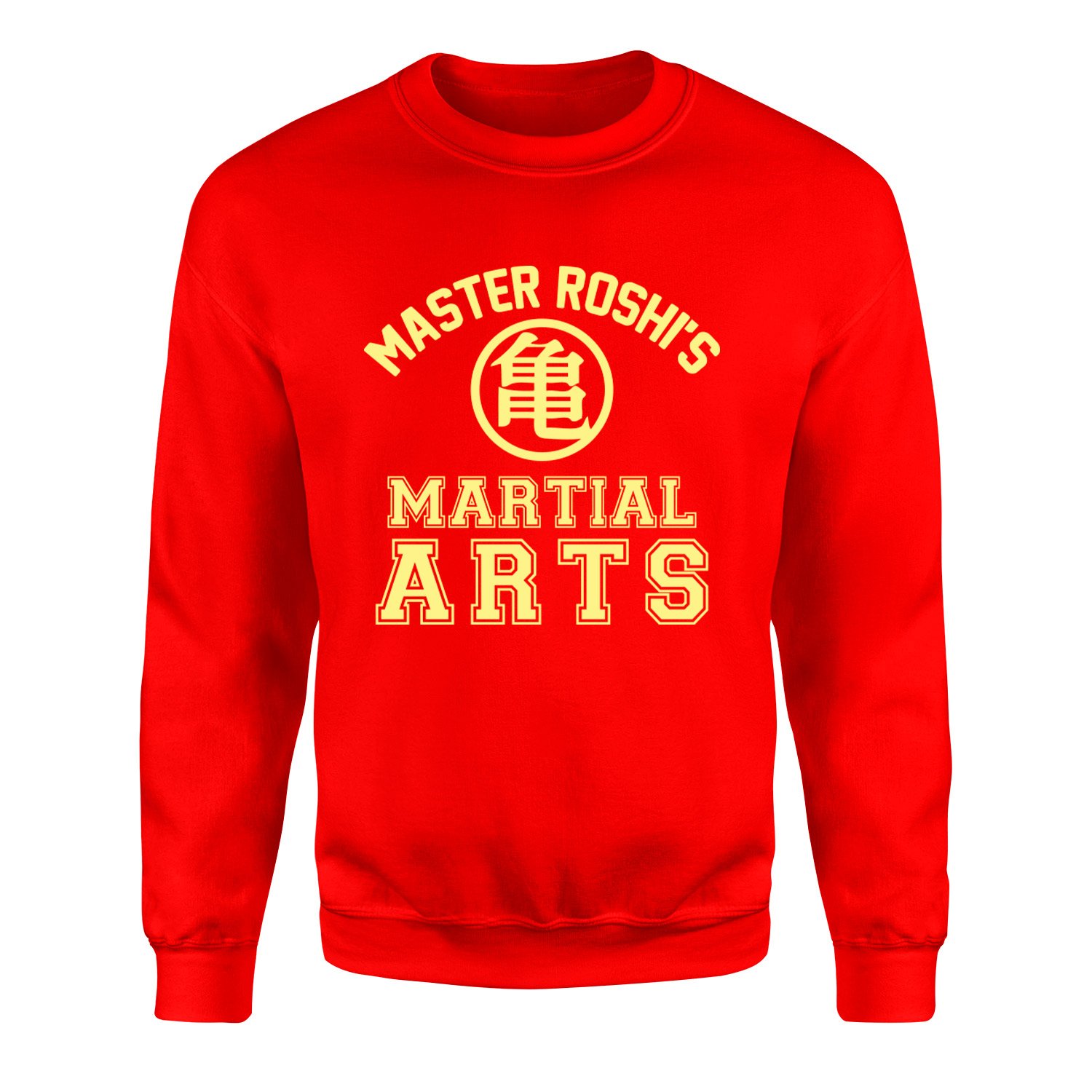 Master Roshi’s Martial Arts Sweatshirt S - Kırmızı