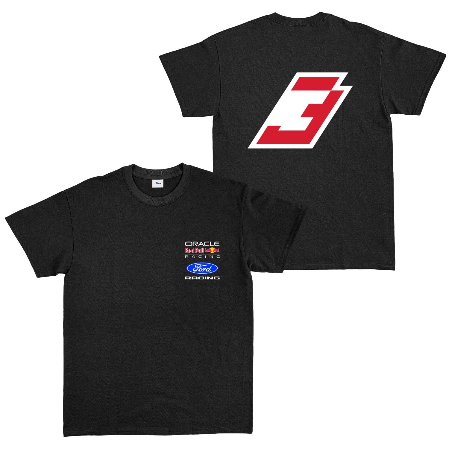 Max Verstappen Red Bull Jersey Tişört XXL - Siyah | OUTLET