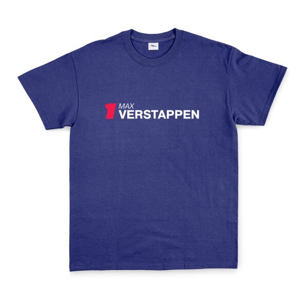 Max Verstappen 1 Tişört XL - İndigo Mavisi