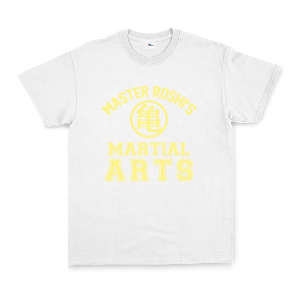 Master Roshi’s Martial Arts Tişört S - Beyaz