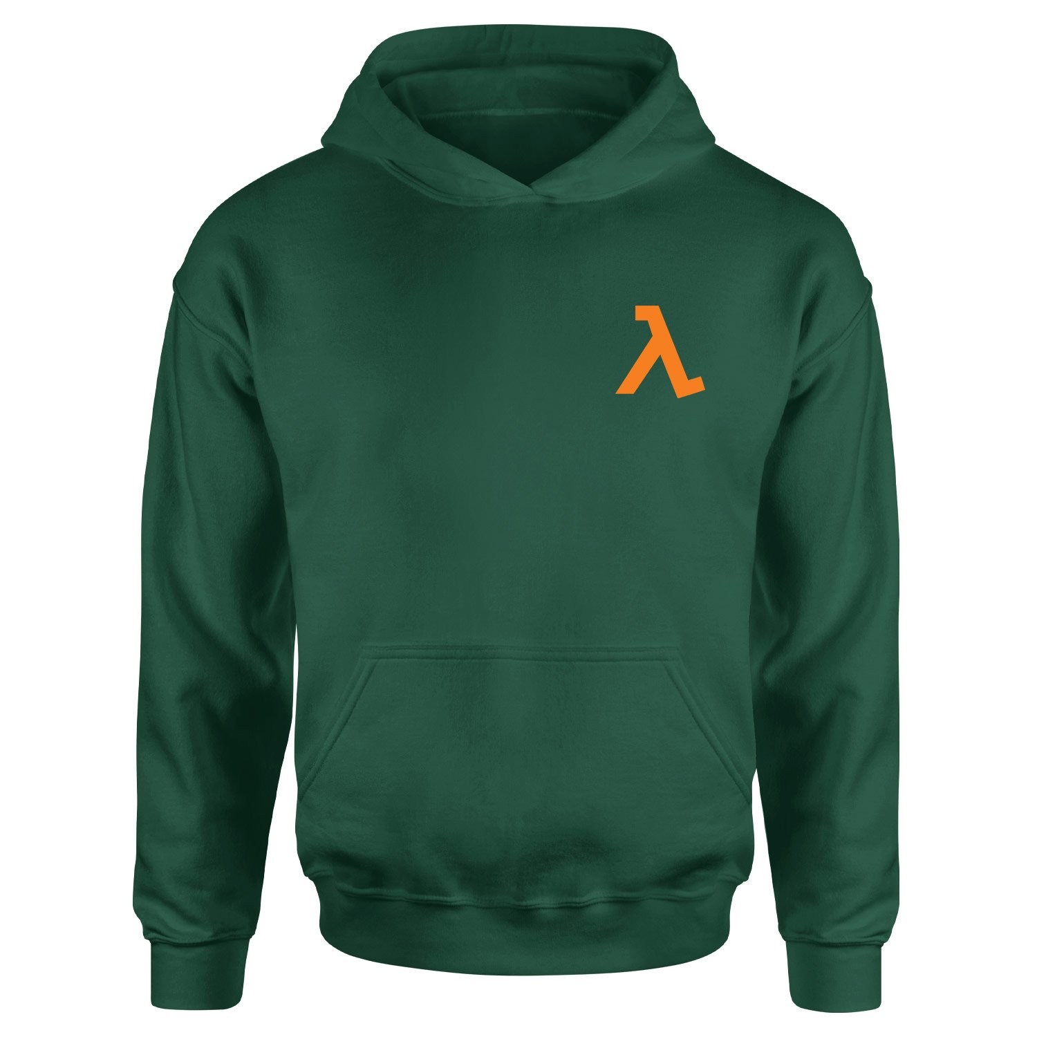 Half-Life Lambda Hoodie XL - Nefti Yeşili