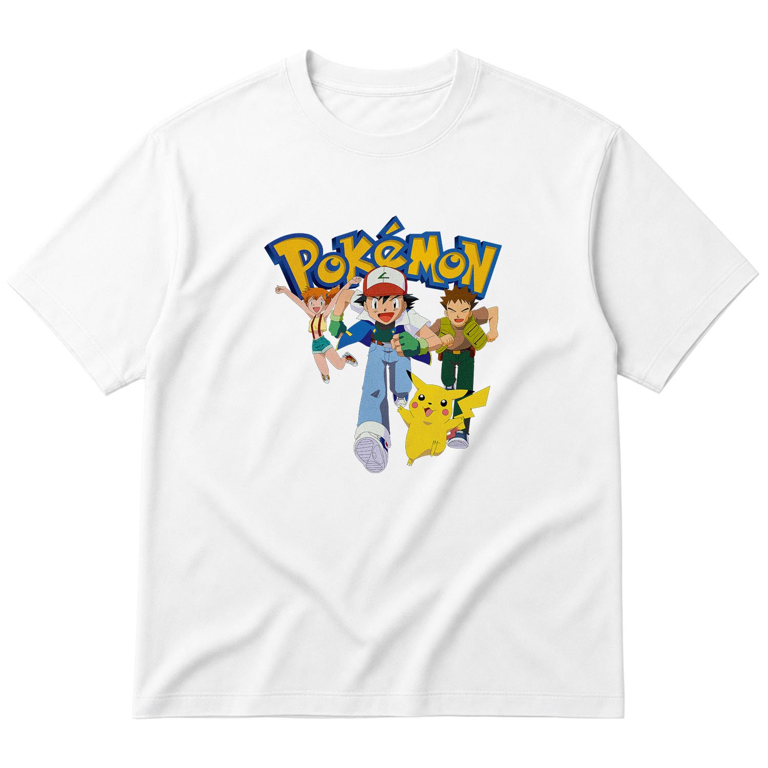 Pokemon Gotta Catch ’em All Oversize Tişört S - Beyaz