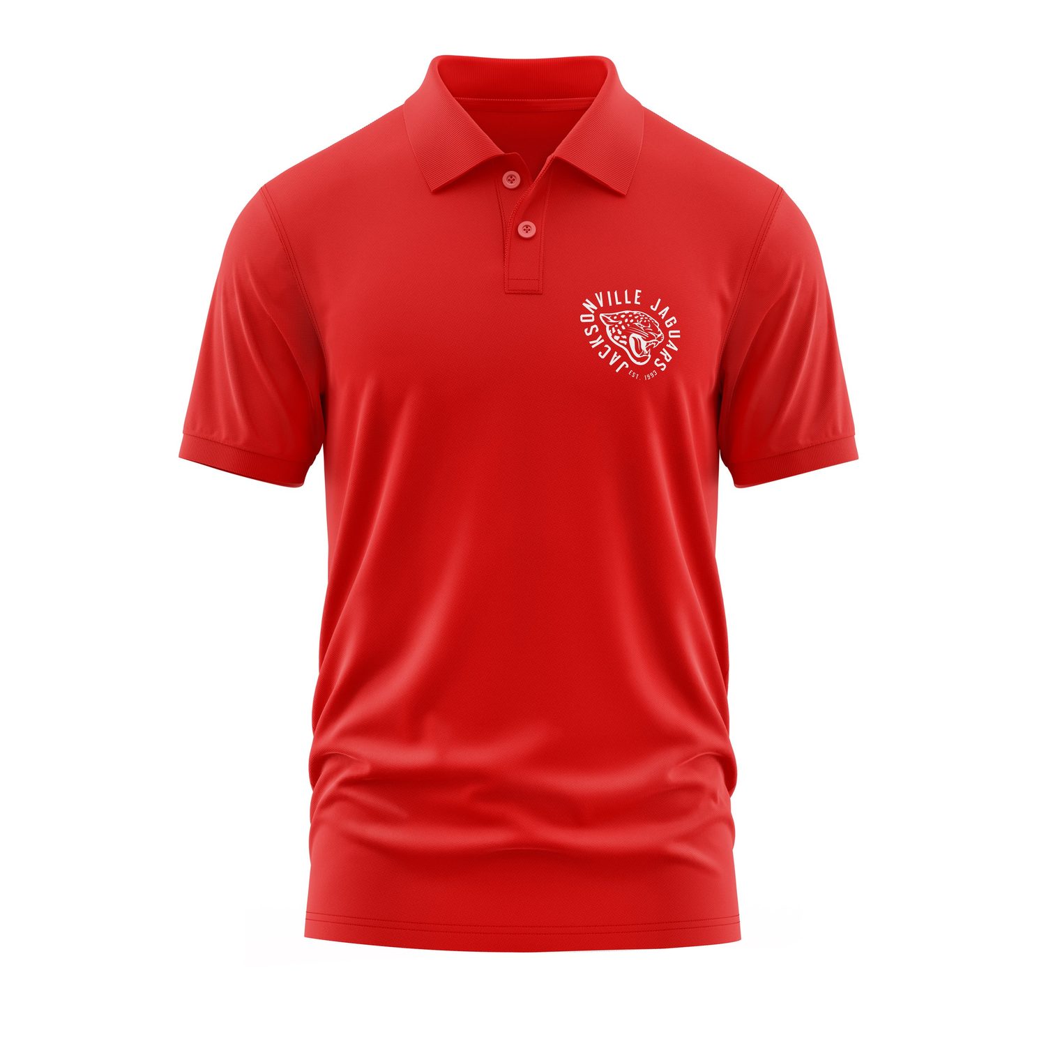 JACKSONVILLE JAGUARS EST. 1993 Polo Tişört M - Kırmızı