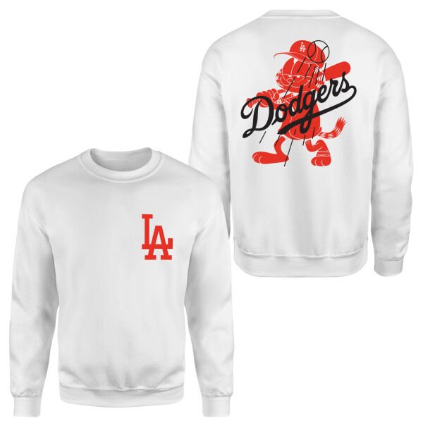 LA Dodgers x GRFLD Sweatshirt L - Beyaz