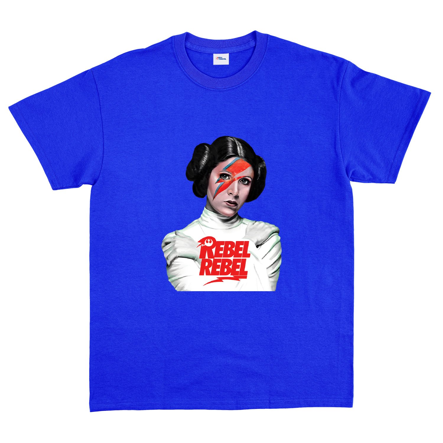 Rebel Rebel Tişört XXL - Mavi
