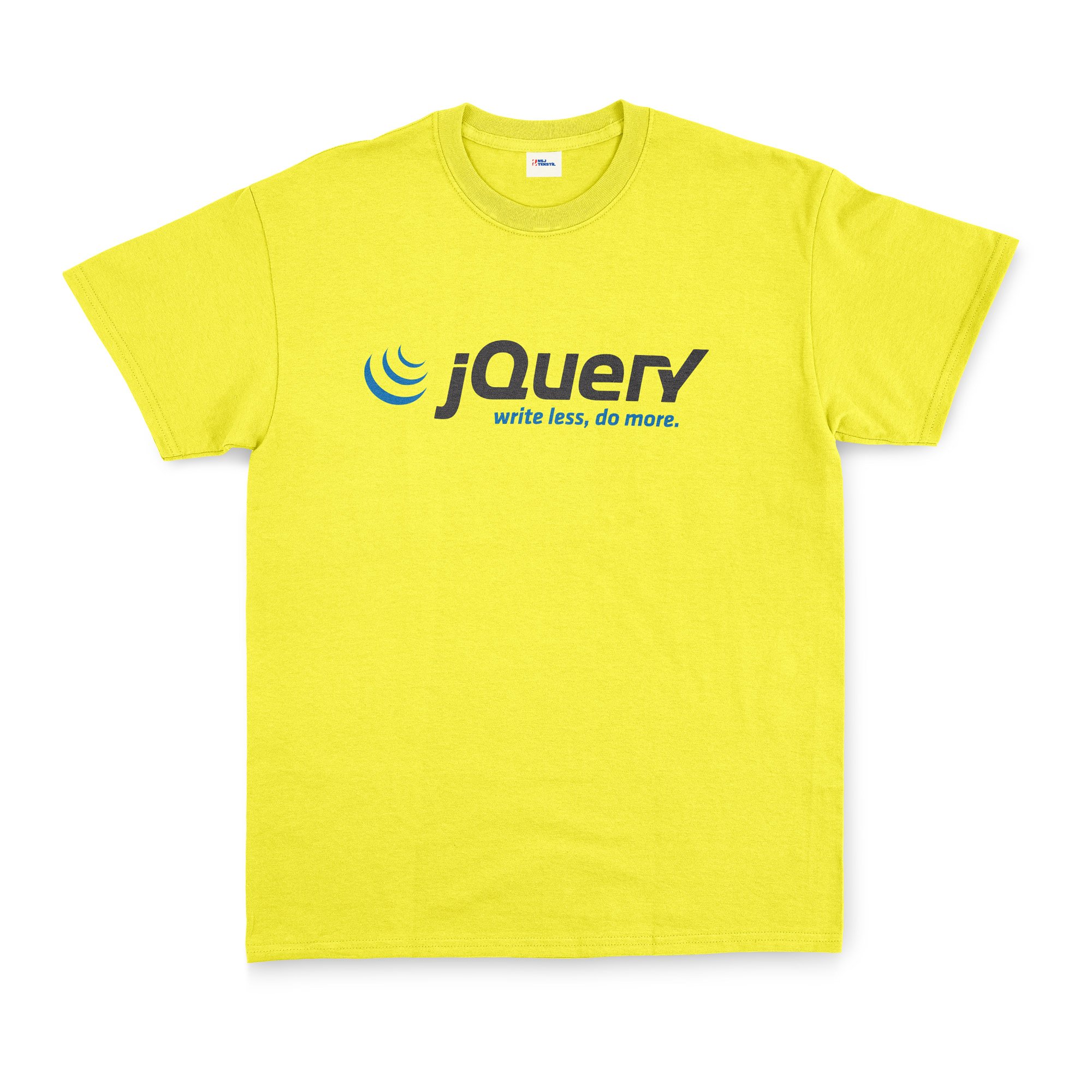 jQuery Tişört XL - Sarı