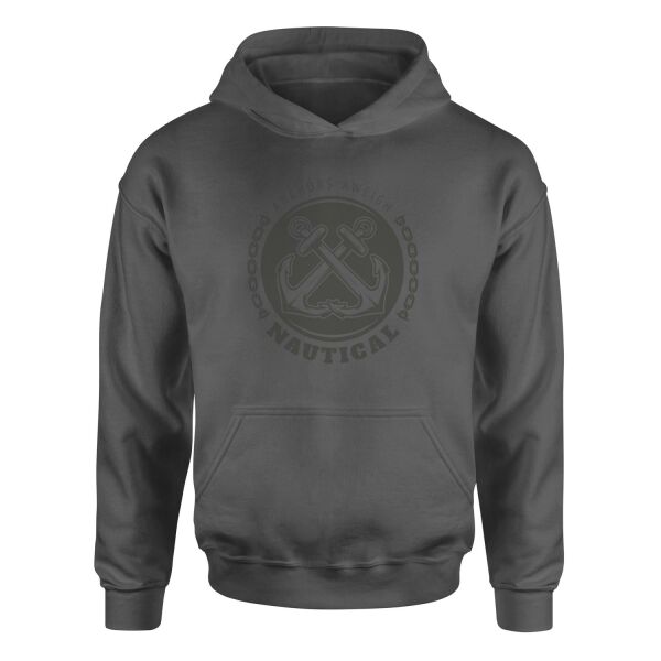 Anchors Aweigh Denizci Hoodie S - Füme