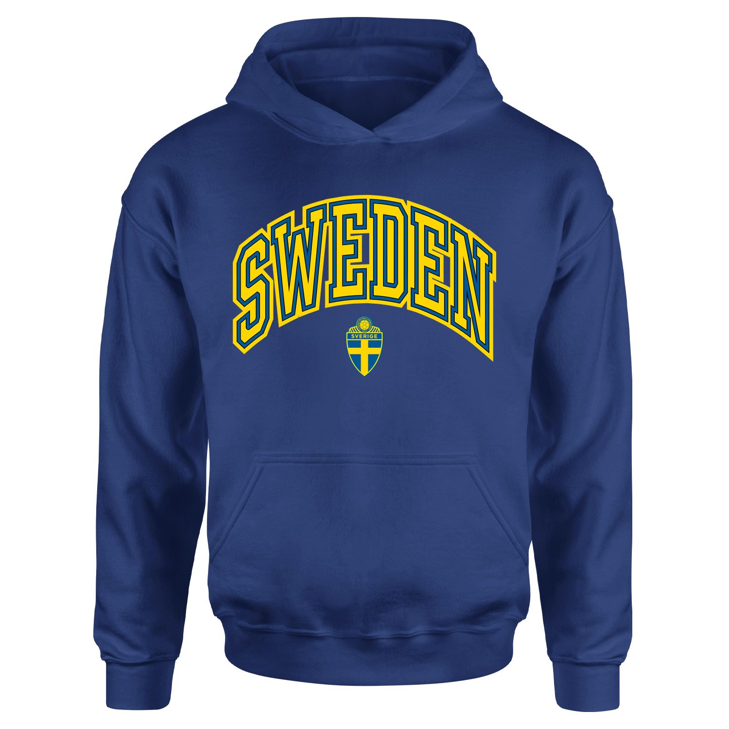 İsveç 2026 Varsity Hoodie M - İndigo Mavisi