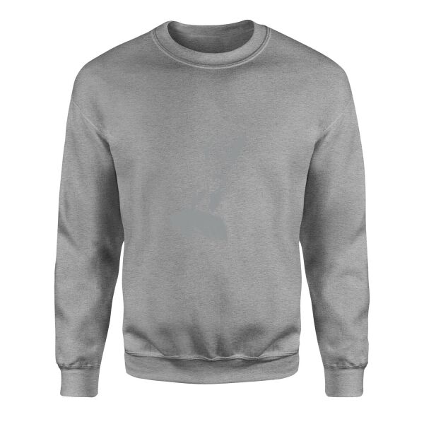 Silver S Sweatshirt XL - Gri