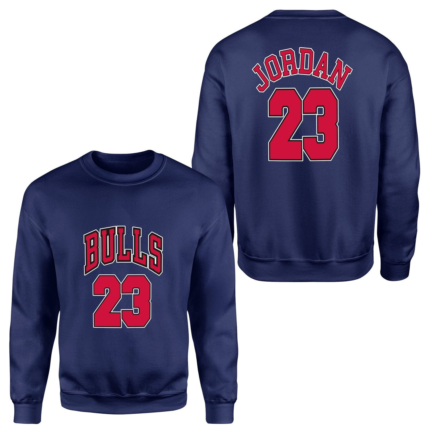 Michael Jordan 23 Forma Sweatshirt L - İndigo Mavisi