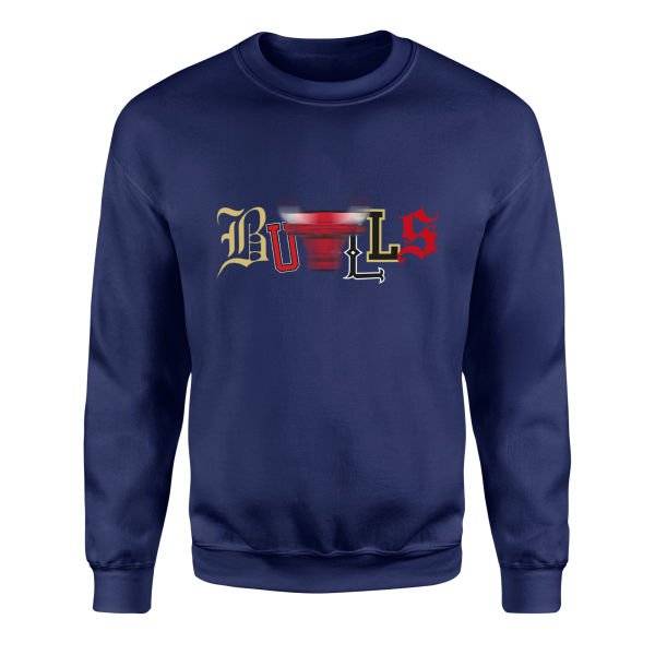 Bulls History Sweatshirt L - İndigo Mavisi
