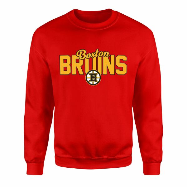 Boston Bruins Sweatshirt L - Kırmızı