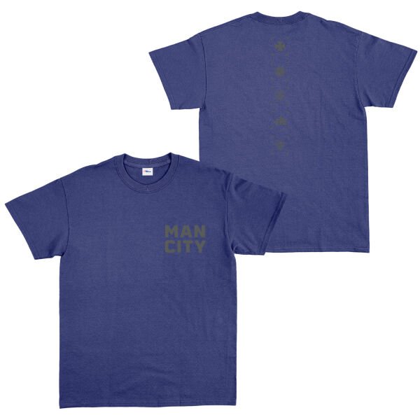 Manchester City Heritage Tişört XL - İndigo Mavisi