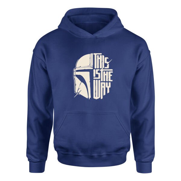 This is The Way SWTM Hoodie XL - İndigo Mavisi