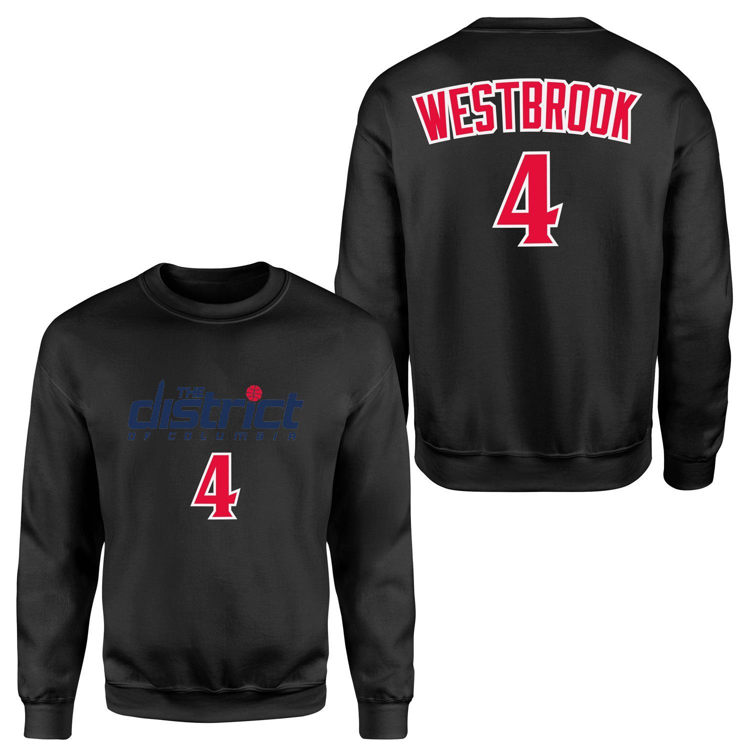 Russell Westbrook Wizards Forma Sweatshirt M - Siyah