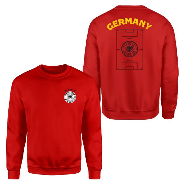 Almanya Dünya Kupası 2026 Sweatshirt M - Kırmızı