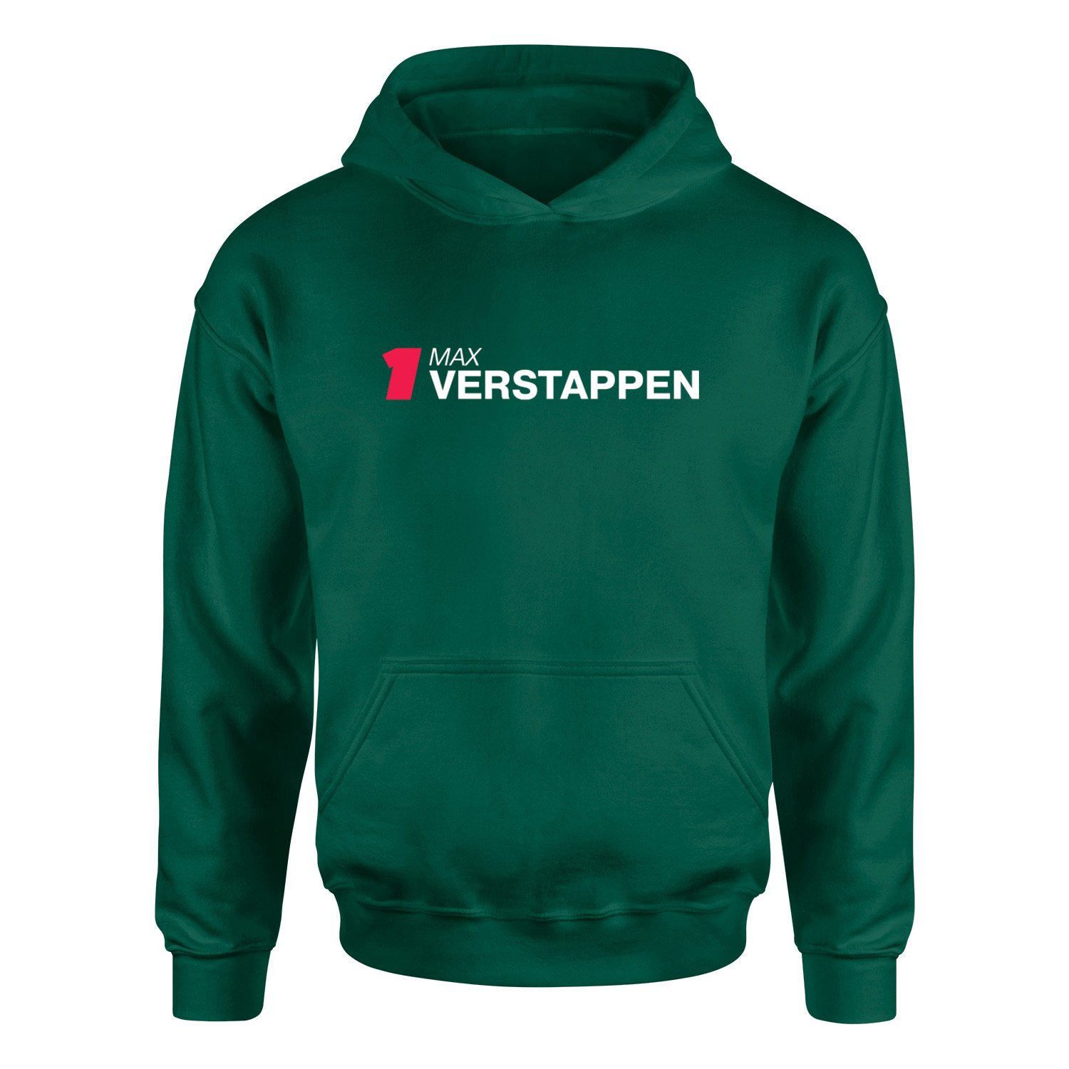 Max Verstappen 1 Hoodie S - Nefti Yeşili