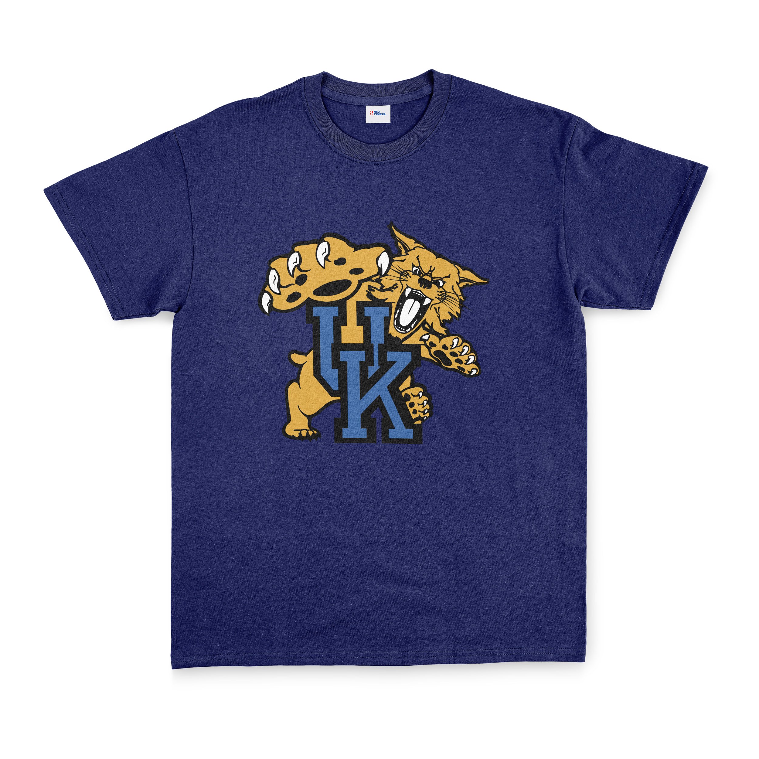 Kentucky Wildcats Tişört XL - İndigo Mavisi