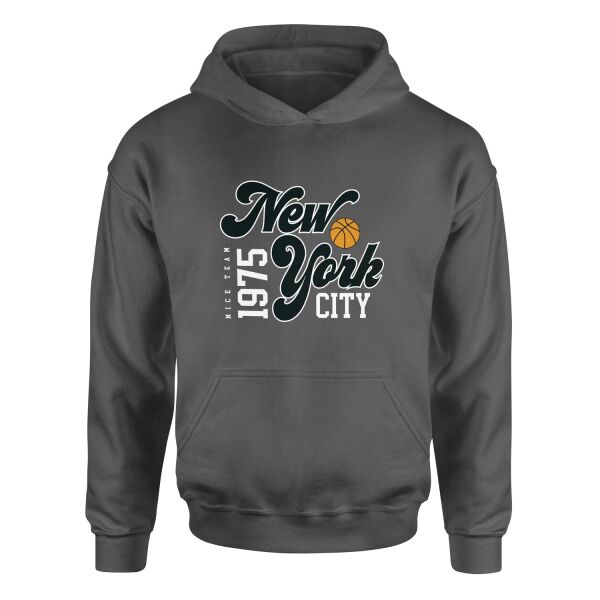 New York City 1975 Hoodie S - Füme