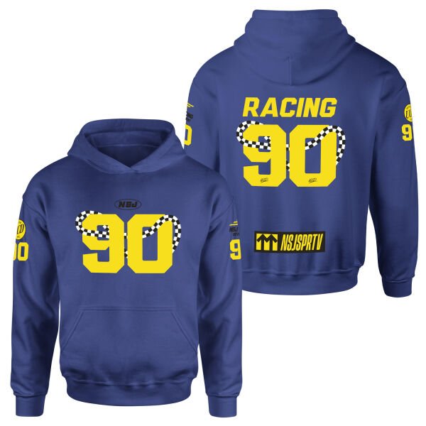 NSJSPRTV Racing Development Teamline Hoodie XL - İndigo Mavisi