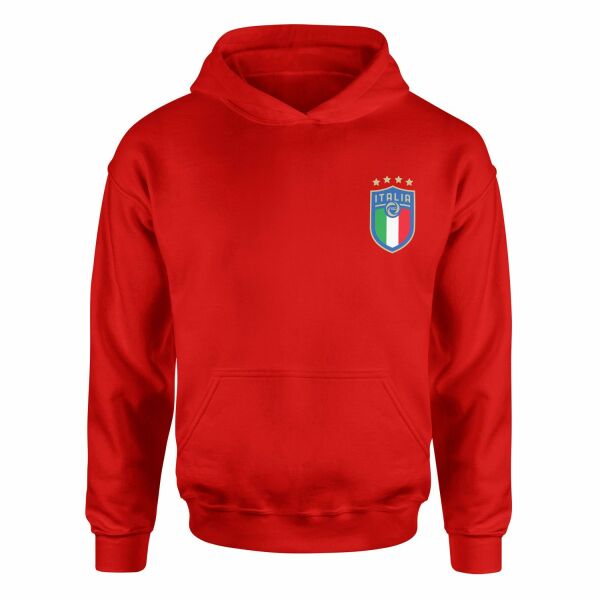 Italia Hoodie M - Kırmızı