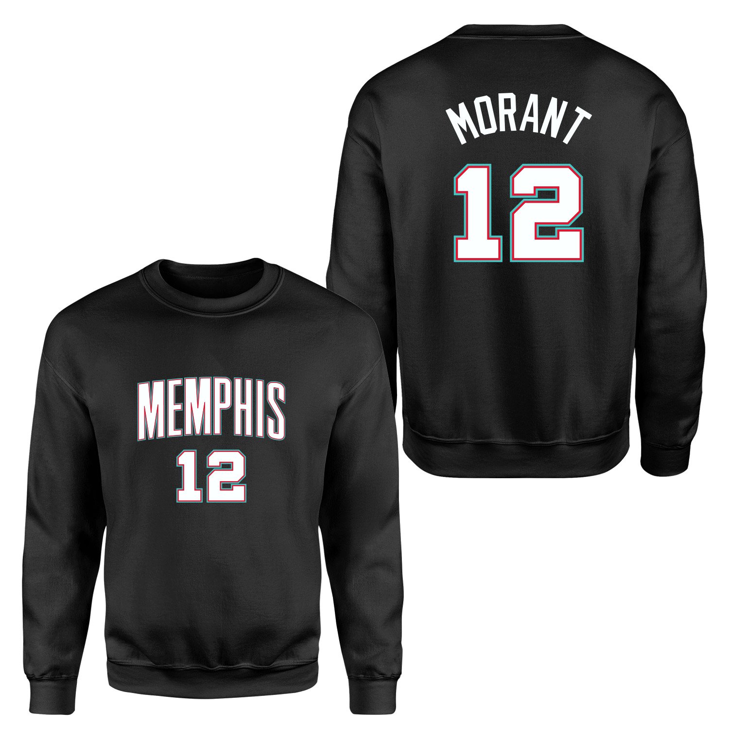 Ja Morant Memphis Forma Sweatshirt XL - Siyah