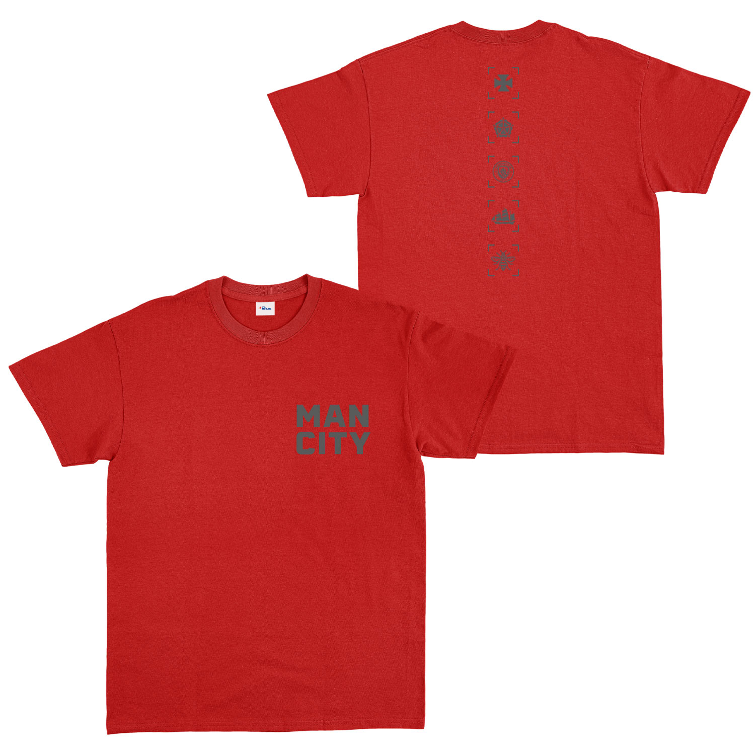 Manchester City Heritage Tişört M - Kırmızı