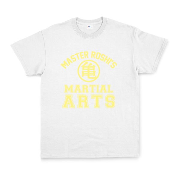 Master Roshi’s Martial Arts Tişört L - Beyaz