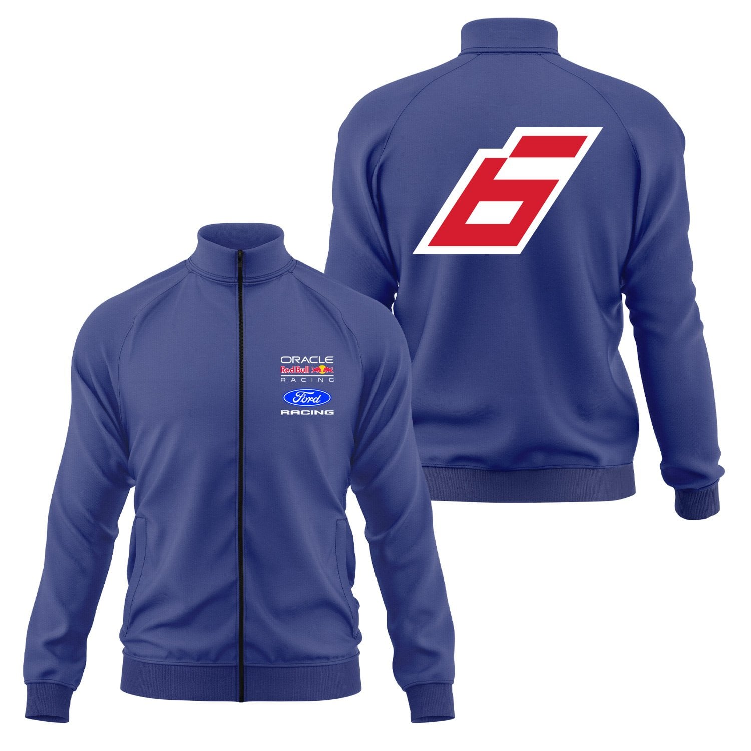 Isack Hadjar Red Bull Jersey Fermuarlı Sweatshirt XL - İndigo Mavisi