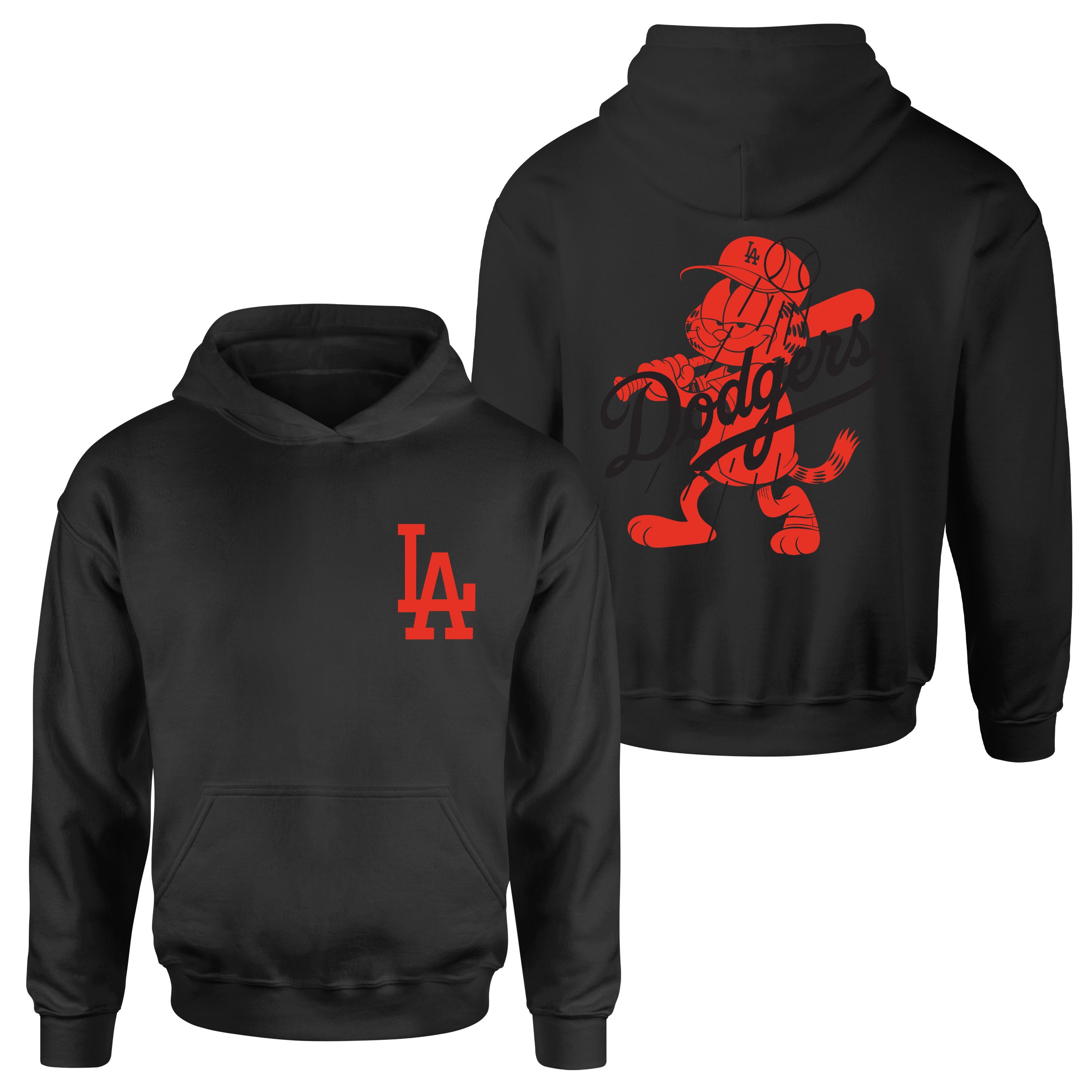 LA Dodgers x GRFLD Hoodie XL - Siyah