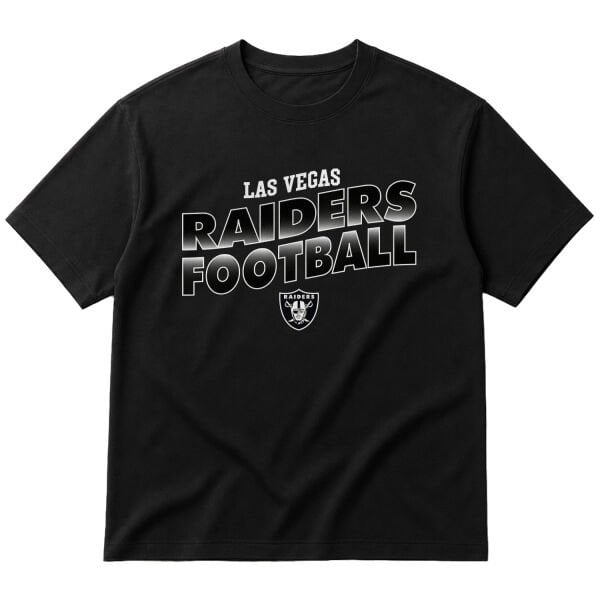 RAIDERS FOOTBALL Oversize Tişört