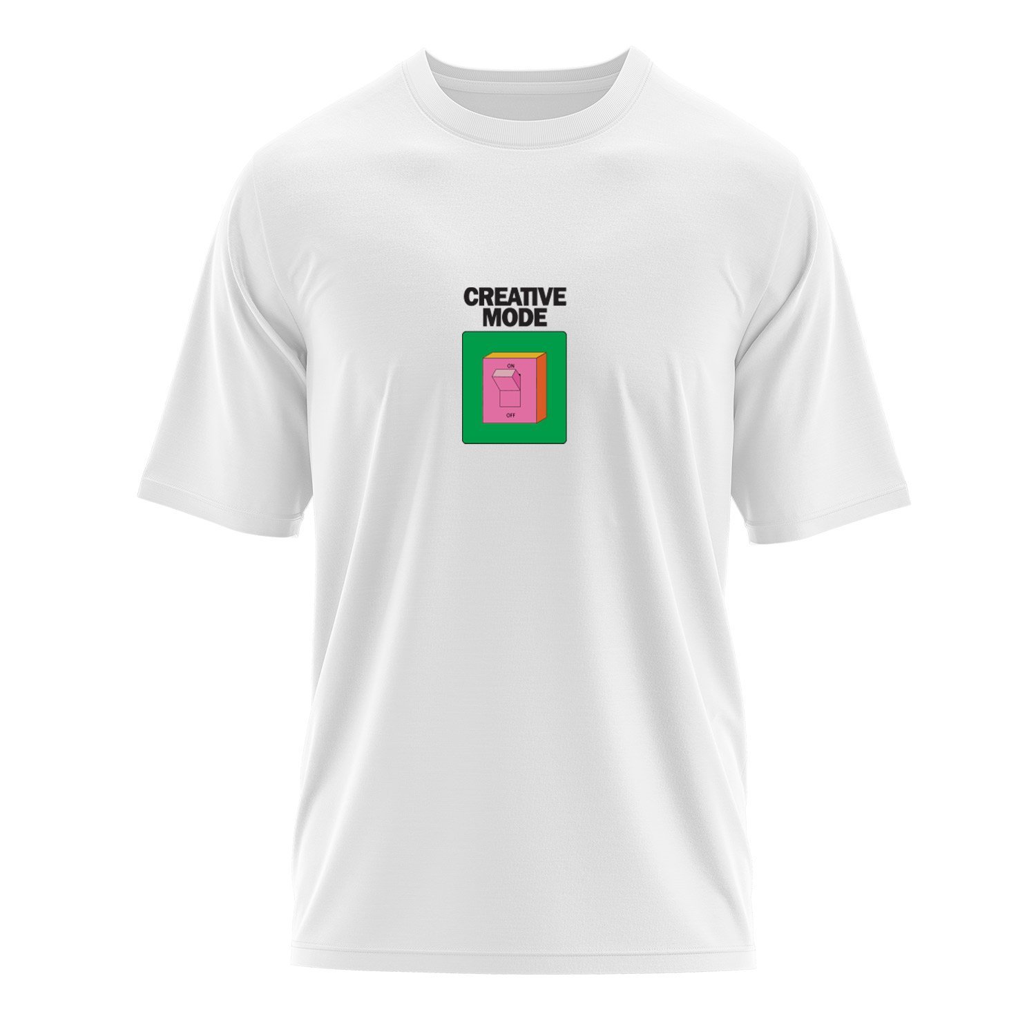 Creative Mode ON Oversize Tişört