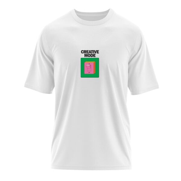 Creative Mode ON Oversize Tişört