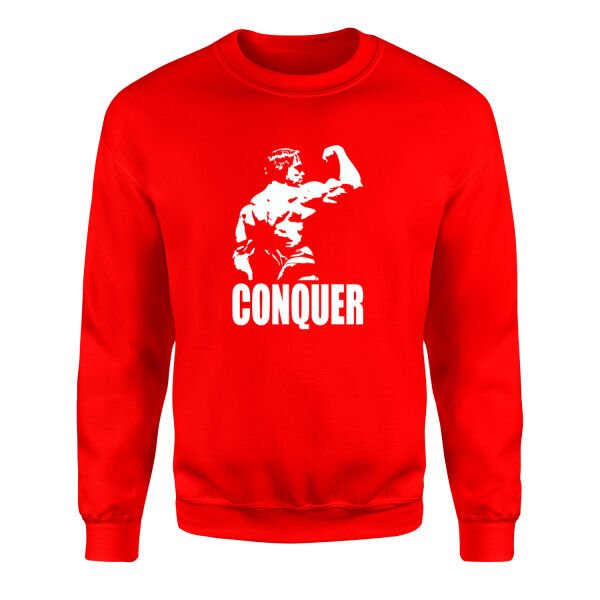 Arnold Conquer Sweatshirt XL - Kırmızı