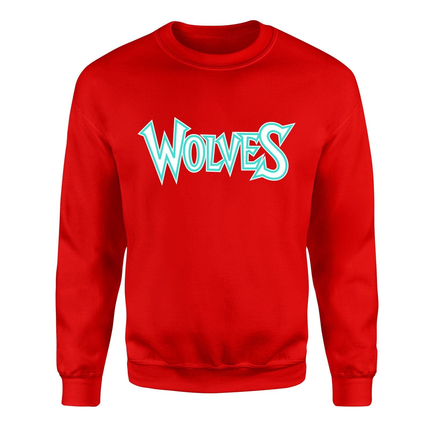 Wolves Sweatshirt XL - Kırmızı