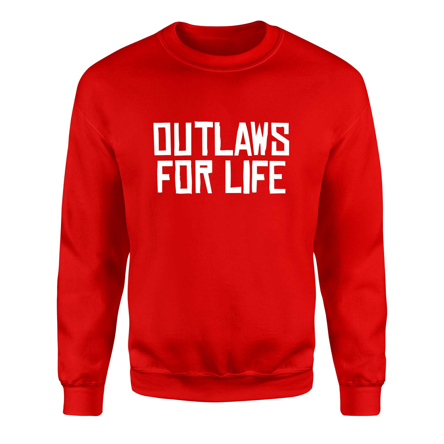 Outlaws For Life Sweatshirt M - Kırmızı