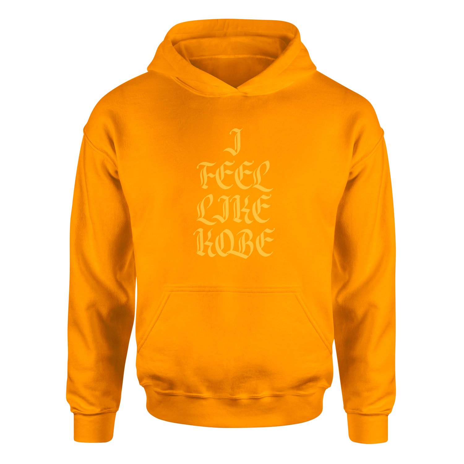 I FEEL LIKE KOBE Hoodie S - Turuncu