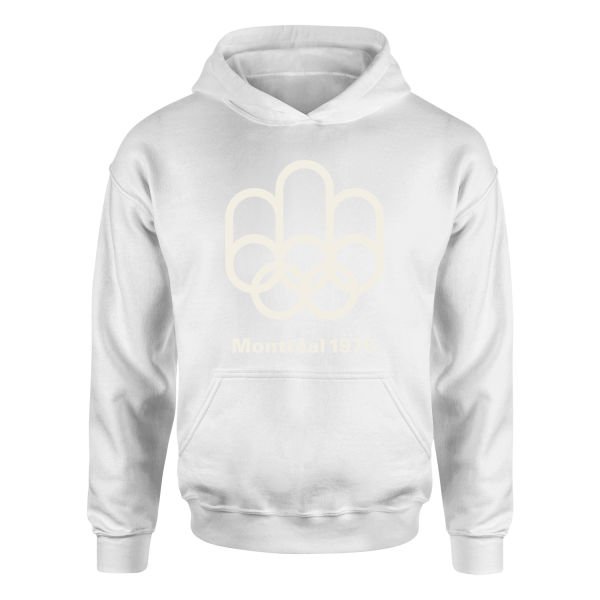 Montreal 1976 Hoodie XL - Beyaz