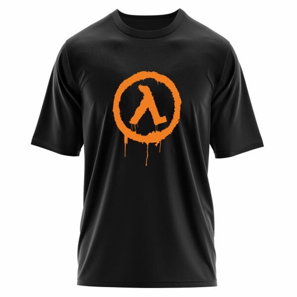 Half-Life Spray Oversize Tişört
