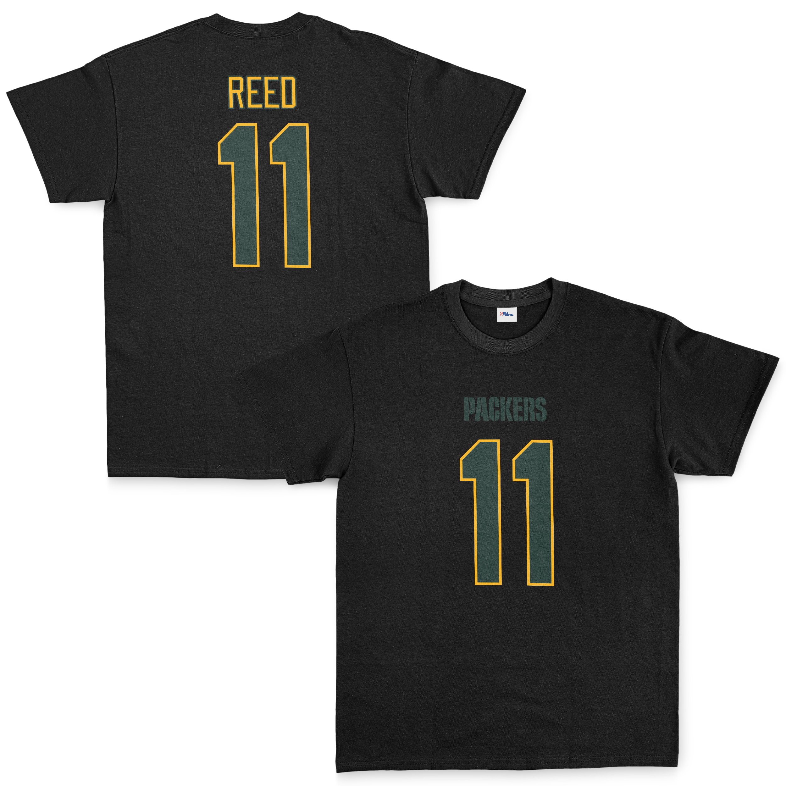 Jayden Reed Green Bay Packers Tişört XL - Siyah