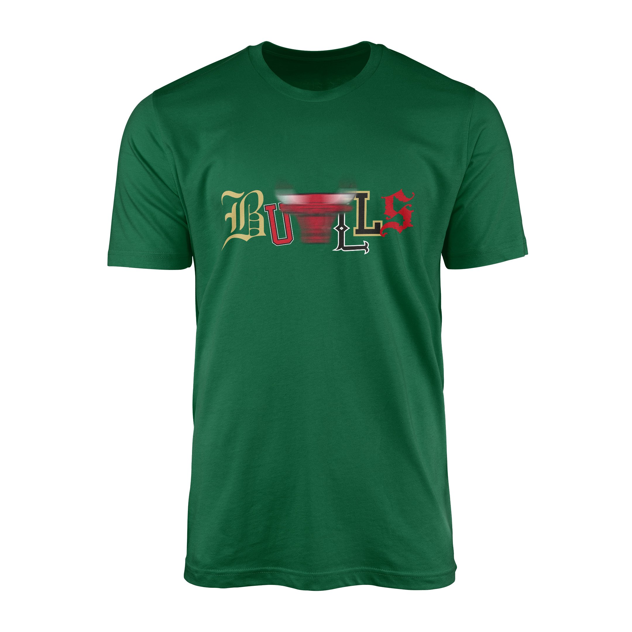Bulls History Tişört XXL - Nefti Yeşili