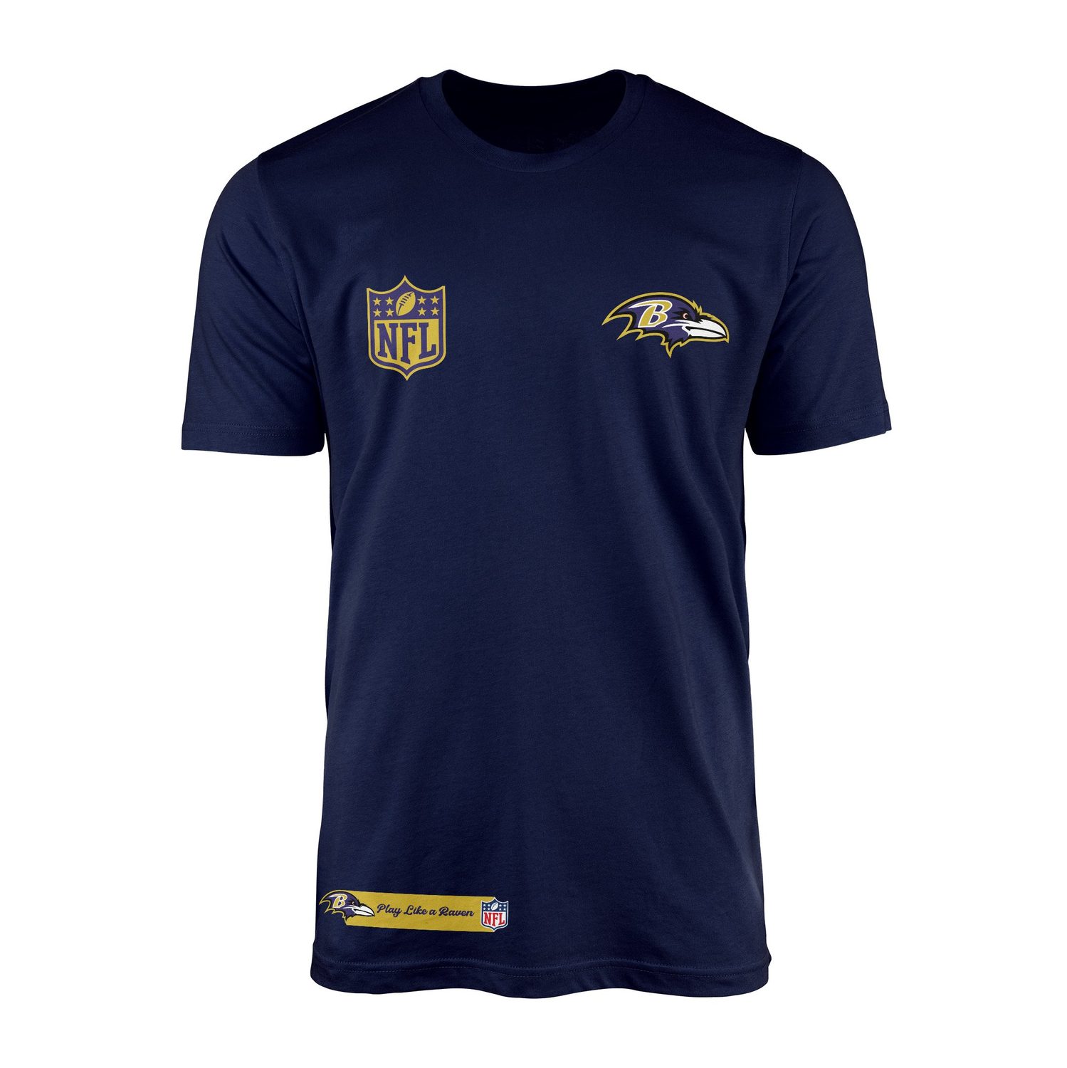 Play Like a Raven Baltimore Ravens MVP Tişört L - İndigo Mavisi