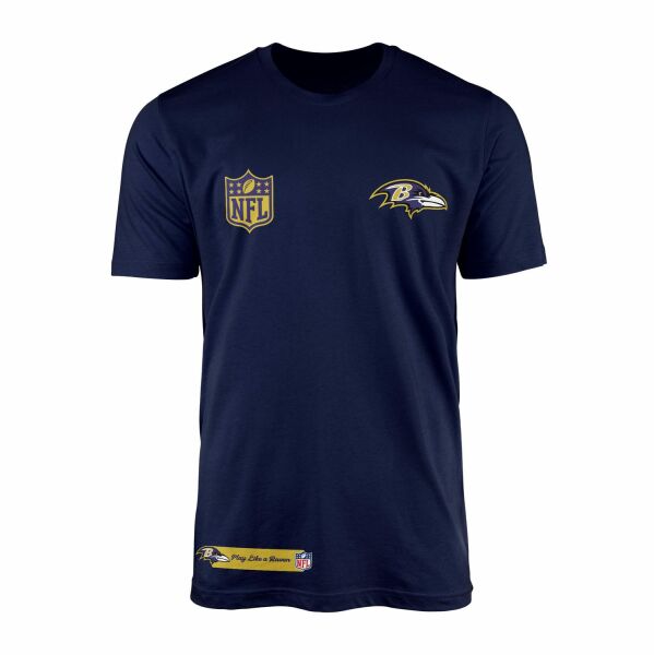 Play Like a Raven Baltimore Ravens MVP Tişört L - İndigo Mavisi