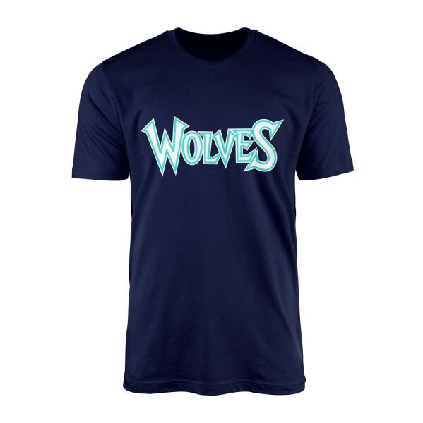 Wolves Tişört L - İndigo Mavisi