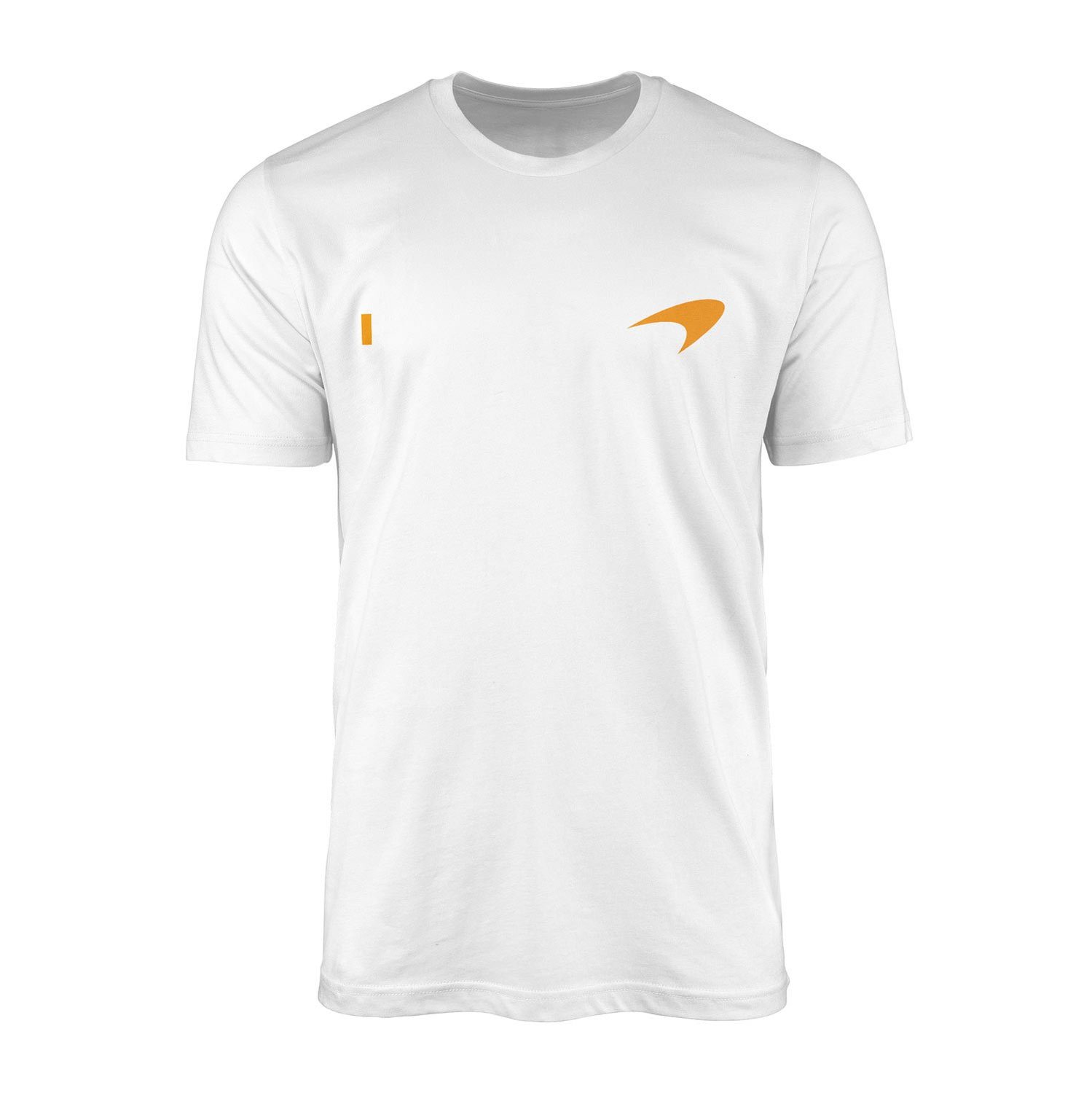 Lando Norris #NOR ID McLaren Racing Tişört S - Beyaz