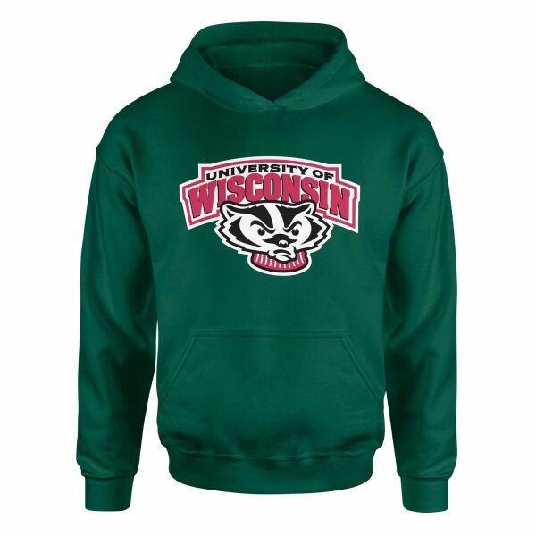Wisconsin Badgers Hoodie S - Nefti Yeşili