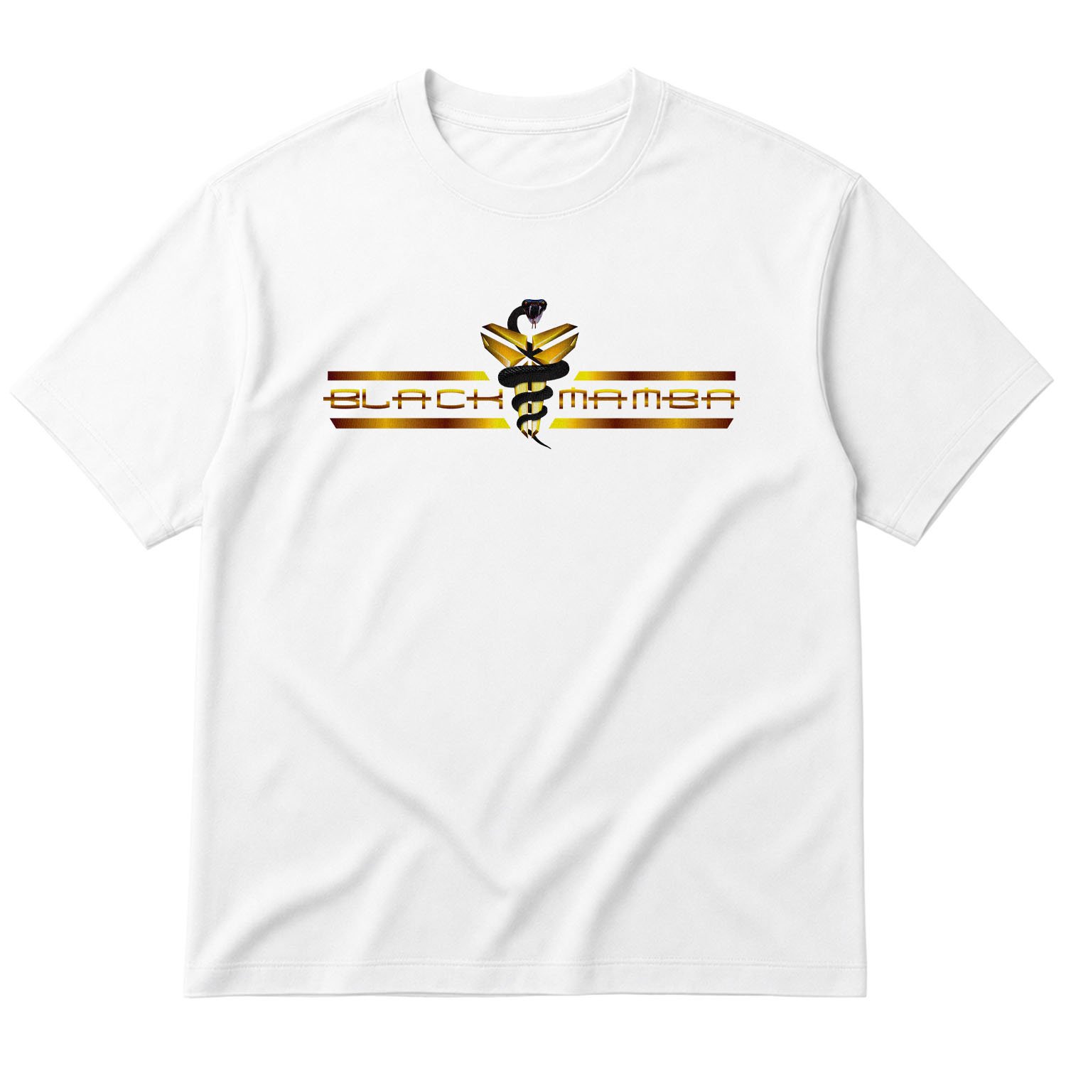 BLACKMAMBA KOBE Oversize Tişört XL - Beyaz