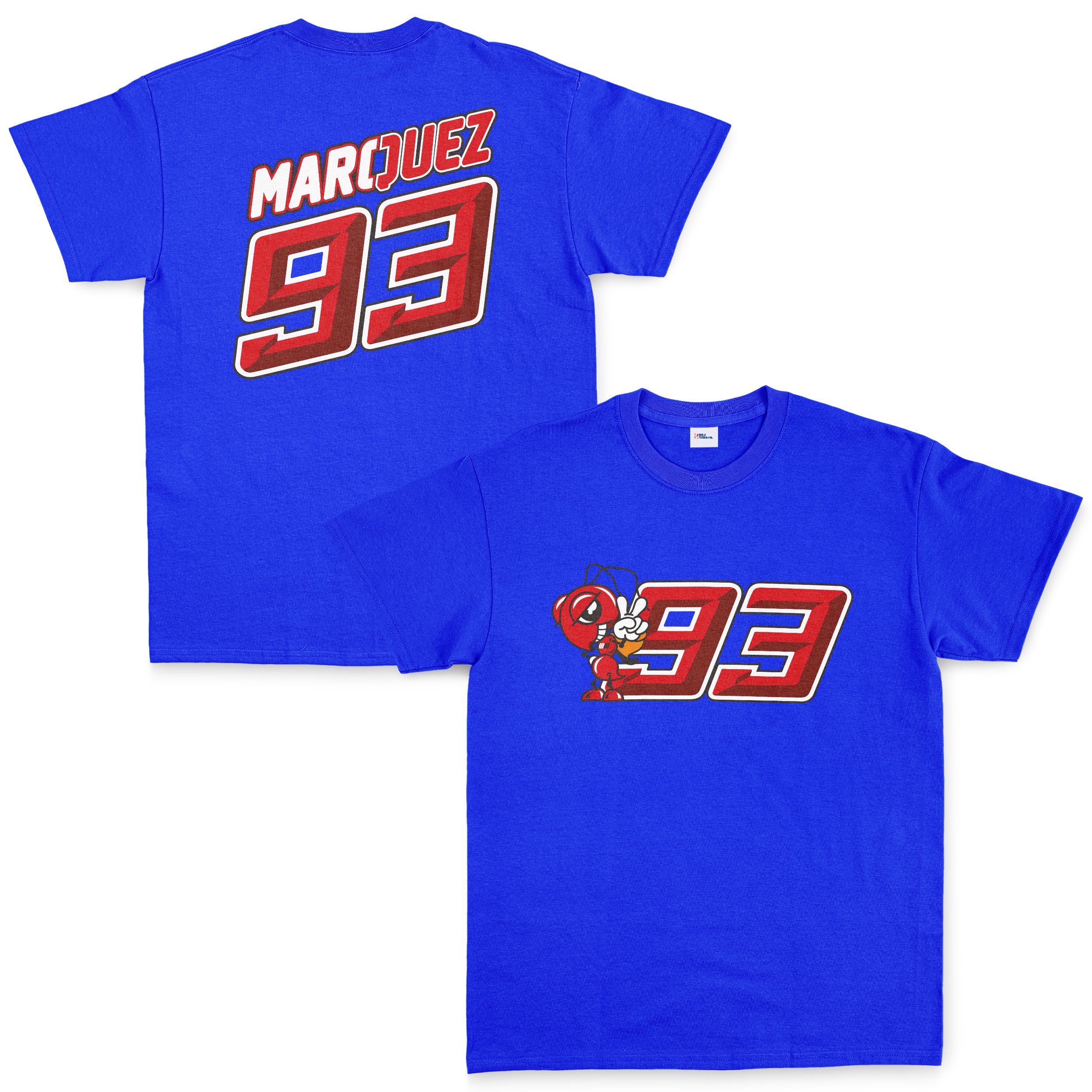 Marc Marquez 93 Tişört XL - Mavi